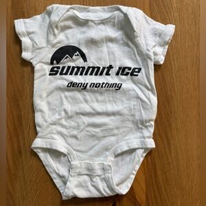 Summit Ice baby onesie